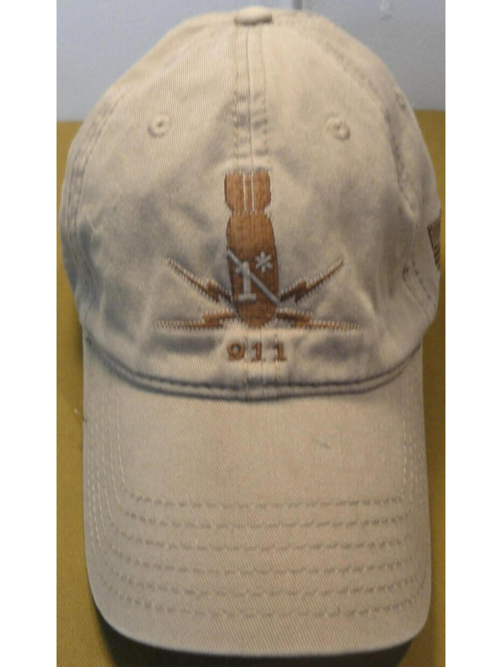 DISCONTINUED 911 FORCED ENTRY TACTICAL TRAINING OTTO COLLECTION TAN CAP USA